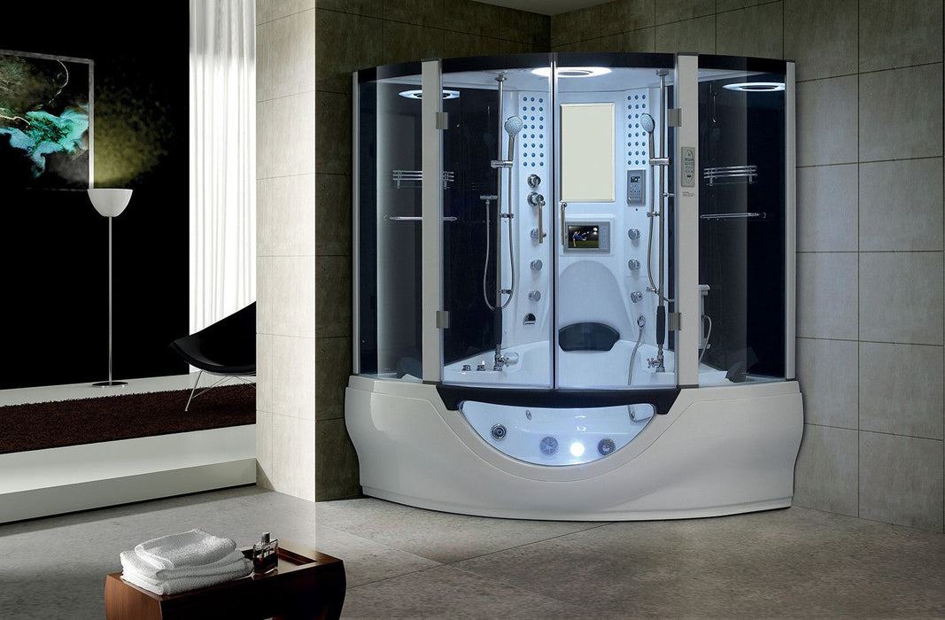 Maya Bath Valencia 2-Person Freestanding Steam Shower